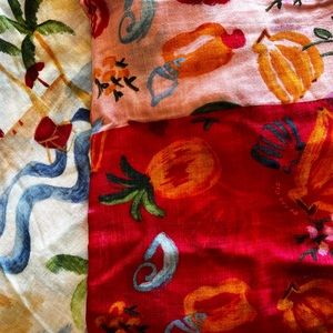 Two Farm Rio Scarves